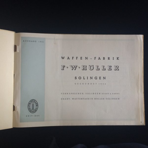 F.W. Holler Catalog (#29088)